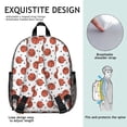 thumbnail image 5 of Students Sports Backpack - Baseball, Softball, Football Print, Comfortable Dual Shoulder Support, Durable Oxford Fabric, 5 of 5