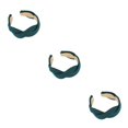 thumbnail image 2 of Minnieouse Diadema de punto de serpiente Diadema de ganchillo Amplia ajustable Accesorios para peinados Diademas para diario Verde oscuro Type1 NO1, 2 of 6