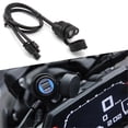 thumbnail image 3 of Adaptador de cargador de motocicleta, toma de corriente, puerto USB dual para F650GS F750GS F700GS F850GS F800GS F900R C400X, 3 of 5
