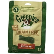Greenies Grain Free Treat-Pak, Regular, 12 oz