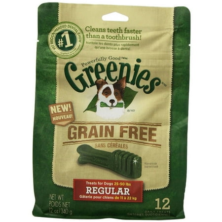 Greenies Grain Free Treat-Pak, Regular, 12 oz
