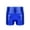 Blue, variant on DPOIS Girls Shiny Metallic Booty Shorts Dance Sports Slim Hot Pants Activewear Purple 14