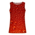 thumbnail image 4 of Tank Tops For Men Tank Colorless Gradient Printing Round Neck Thin Strap Leakage Back Regular Casual Sports Tank Blouses Muscle Tank Tops For Men Graphic, 4 of 4