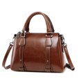 thumbnail image 3 of Bolso de mujer con textura de gran capacidad 2024 nuevo bolso de mano de cuero de moda bolso de mujer bolso de hombro de piel de vaca para mujer, 3 of 5