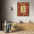 thumbnail image 3 of Charlene Audrey 15x18 Gallery Wrapped Canvas Wall Art Titled - Exotica Pineapple, 3 of 4