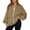 Light Brown #10, variant on Women's Zip Up Sweatshirts No Hood Long Sleeve Solid Sweatshirts Casual Spring Fall Lightweight Oversized Bomber Jackets, L