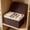 Coffee, variant on YFGEFTR Storage Basket with Lid, Woven Storage Bin with Handles & Removable Liner for Bedroom/Laundry Room