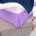 thumbnail image 3 of Pleated Bed Skirt Classic Tailored Styling Dust Ruffled Hotel, 3 of 8