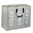 thumbnail image 3 of Neinkie Large Laundry Basket Collapsible Laundry Bag, Foldable Laundry Hamper, Folding Washing Bin, 3 of 8