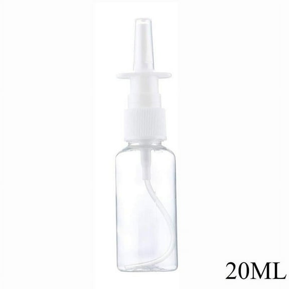 Empty Plastic Nasal Spray Bottles Pump Sprayer Mist Nose Spray Bottle New R7L5
