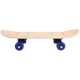 thumbnail image 5 of Tabla de skate en blanco, tabla de skate sin terminar, tabla de skate de madera, tabla de skate de doble cola con ruedas para pintura artística, reemplazo para decoración del hogar, 5 of 7