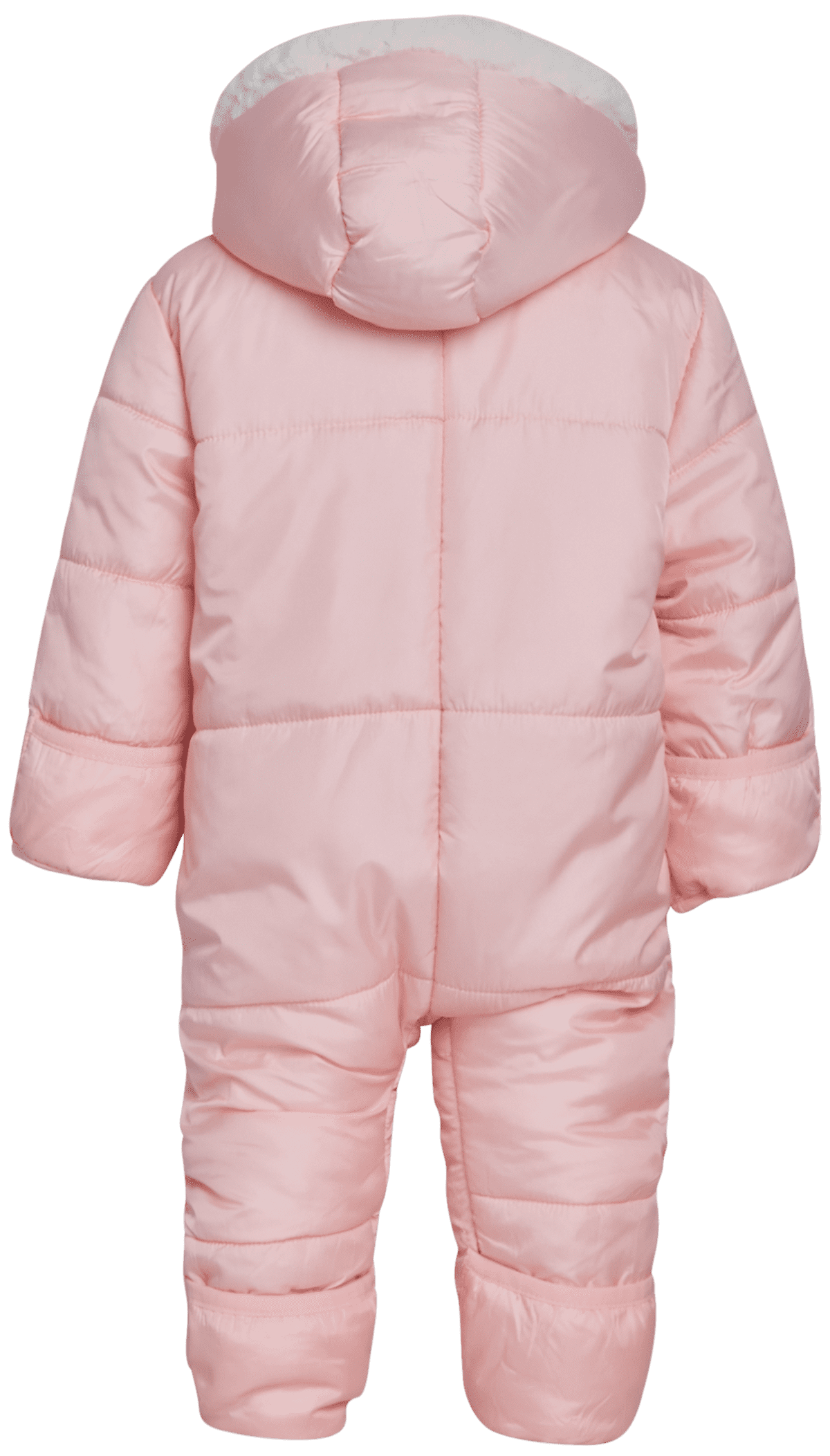 Pink Platinum Baby Girls Snowsuit Fleece Lined Insulated Zip Up Winter Coveralls with Sherpa Hood