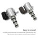 thumbnail image 5 of Kit De Solenoides De Cambio De Solenoides De Transmisión De 2 Uds. Reemplazo De Accesorios De Control De Aluminio De Alto Rendimiento Para Honda 28400-P6H-013 28500-P6H-003 Vogacara VI007241-00, 5 of 7