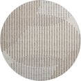 thumbnail image 2 of Addison Rugs Mayfield Premium Machine Washable Transitional Circles Beige Round Rug, 8' x 8', 2 of 5