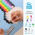thumbnail image 3 of Mini arcoíris entrelazado Puzzle PLUS PLUS de 500 piezas, 3 of 8