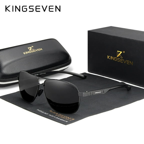 KINGSEVEN Fashion High Quality Sunglasses UV400 Polarized Alloy Frame Casual Eyewear