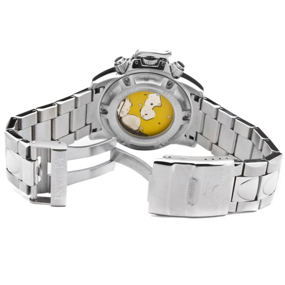 Invicta Subaqua Noma IV Chronograph Black Dial Two-Toned Stainless