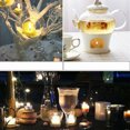 thumbnail image 3 of Blanco50pz Velas De Te Flotantes Corazón Rosas Tea Light Aromática esquí esquí Gafas de esquí, 3 of 4