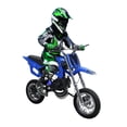 thumbnail image 2 of Queroig 49cc 2-Stroke Kids Dirt Bike, Gas Power Motocross, Beach Off Road Mini Motorcycle, Children Pocket Motorbike with Disc Brakes, 2 of 9