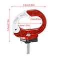 thumbnail image 4 of Transemion Electric Scooter Front Hook Hanger O Shape Holder Gadget Hook For Red 1Set, 4 of 6