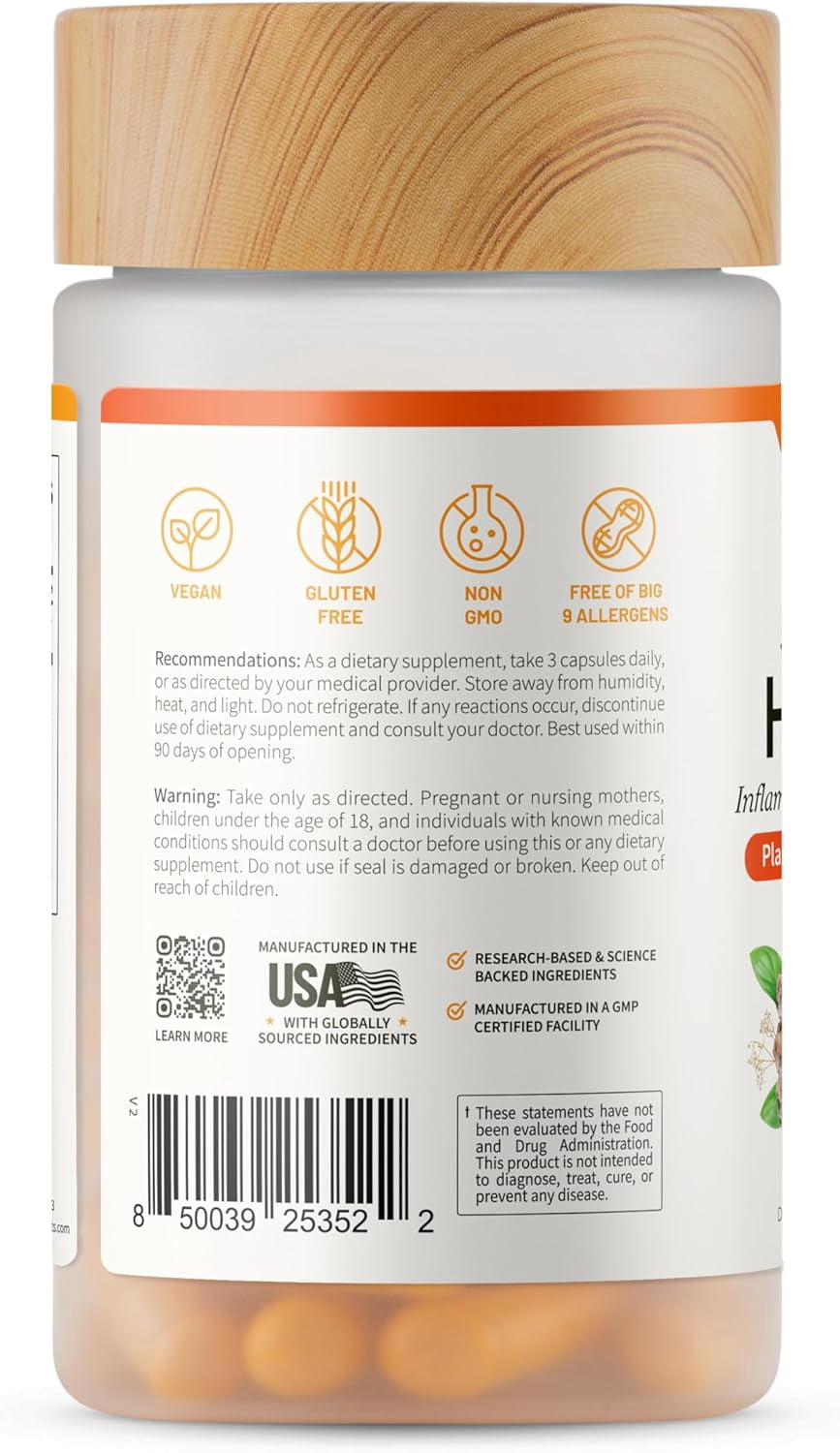 Snap Supplements Joint Health Support, Plant Based Glucosamine & MSM, Movement, Flexibility and Strength - 90 Capsules