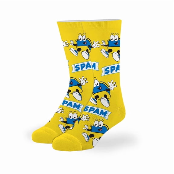 Cool Socks SPAM Im Feeling Spam Novelty Crew Socks Officially Licensed Food Graphic Little Kids