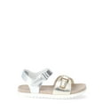 thumbnail image 2 of Wonder Nation Baby & Toddler Girls Buckle Sandals, 2 of 5