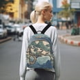 thumbnail image 7 of FORMRS Mini Backpack Purse for Women Travel Daypack Casual Shoulder Bag, Tree in The Mountains, 7 of 7
