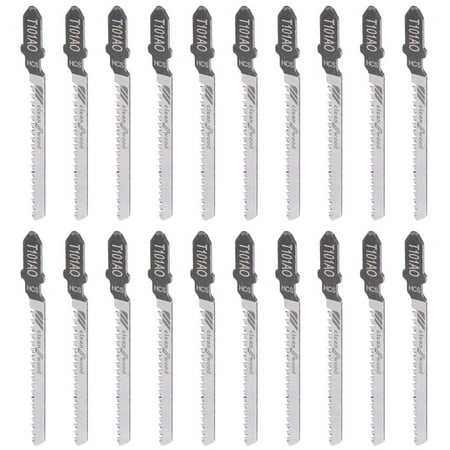 

20Pcs Reciprocating Jigsaw Blade T101AO T- Multi Jig Saw Blades for Wood Plastic Cutting Disc