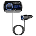 thumbnail image 2 of kurtrusly Car Wireless MP3 Player Vehicle Portable Bluetooth-compatible 5.0 Transmitter Handsfree Call Music Streaming Device, 2 of 6