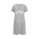 thumbnail image 4 of Camisón corto de mujer, vestido de largo medio con estampado de moda, camisón corto extragrande de mujer, camisón de manga corta con estampado de pecho a la moda, camisón de mujer, 4 of 6