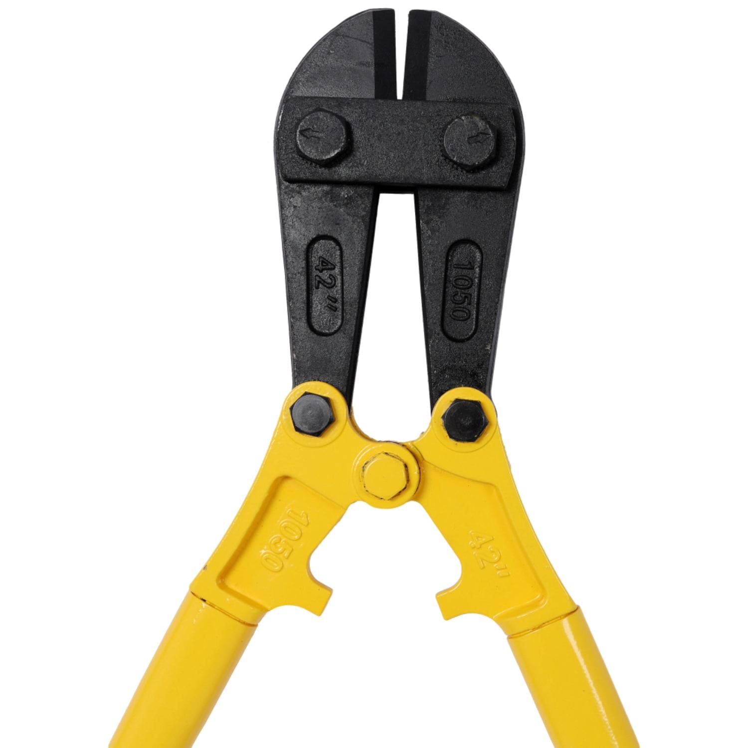 42" Heavy-Duty Medium Bolt Cutter for Fence, Steel Wire, Chain, Screws, Rivets & Medium Padlocks, Ergonomic Soft Rubber Grip Handle