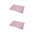 thumbnail image 1 of Methold Pet Ice Mat Reemplazo Rectangular Hogar Dormitorio Pequeño Animal Mascotas Acostado Dormir Cooling Pad Accesorios Pink S Rosa S 2Conjunto, 1 of 1
