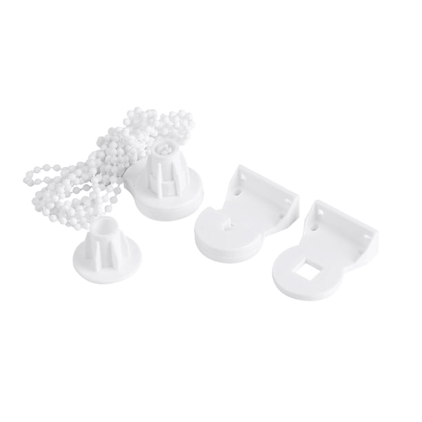 Montaje de Persianas Enrollables ANGGREK Soporte de Persianas Enrollables Color Blanco
