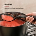 thumbnail image 5 of KitchenAid 3-Piece Cooking Utensils Set with Ergonomic Handles, Black, 5 of 15