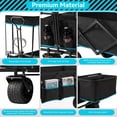 thumbnail image 4 of VECUKTY Collapsible Garden Wagon Cart with Removable Canopy Black, 4 of 12