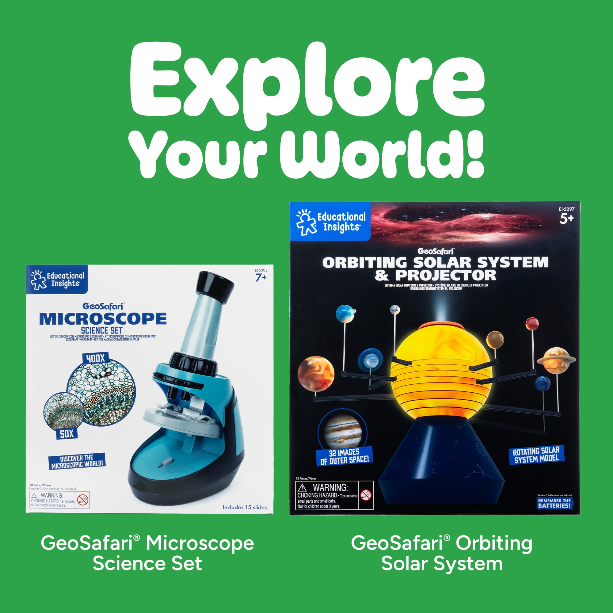 Educational Insights Complete Rock, Mineral, and Fossil Collection, STEM Kits for Kids