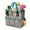 Pioneer Flower Floral, variant on Garden Tool Bag,Pioneer Flower Floral Print Pattern Garden Tool Organizer,Garden Gifts,Waterproof Multi-Pocket Garden Tool Storage 11.8x5.5x11.4 Inch(Tools NOT Included)