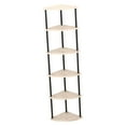 thumbnail image 1 of DOLITY Corner Shelf Corner Display Shelf Durability Frees Standing Easy to Install Storage Rack Multipurpose for Kitchen Office Home 152cm, 1 of 9