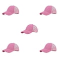 thumbnail image 2 of Sonducket Gorra de béisbol duradera de algodón, sombrero elegante y transpirable con correa ajustable, gorra de béisbol para mujer CC636-9rose Type2 NO2, 2 of 6