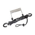 thumbnail image 1 of Cordón de buceo con cuerda de resorte antipérdida, luces de buceo duraderas portátiles duraderas con Blanco transparente kusrkot Cordón de bobina de buceo, 1 of 8
