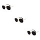 thumbnail image 5 of Gafas de sol hexagonales Sonducket montura ligera lentes polarizadas unisex doradas negras grises, 5 of 6