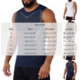 thumbnail image 3 of Yaoyar Men's Fashion Print Sleeveless Crew Neck Milk Silk Tank Top, Stretchy Casual Shirt for Daily Wear, 3 of 9