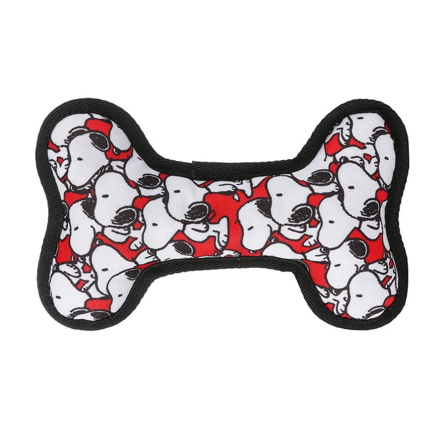 Juguete Masticable Hueso Peanuts Snoopy Rojo para Perro