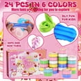 thumbnail image 5 of Manteca de helado Slime Funewest, paquete de 24 con recipientes para niños, 5 of 5