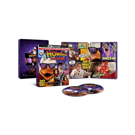 Howard the Duck (Limited Edition Steelbook) (4K Ultra HD Blu-ray Digital Copy)