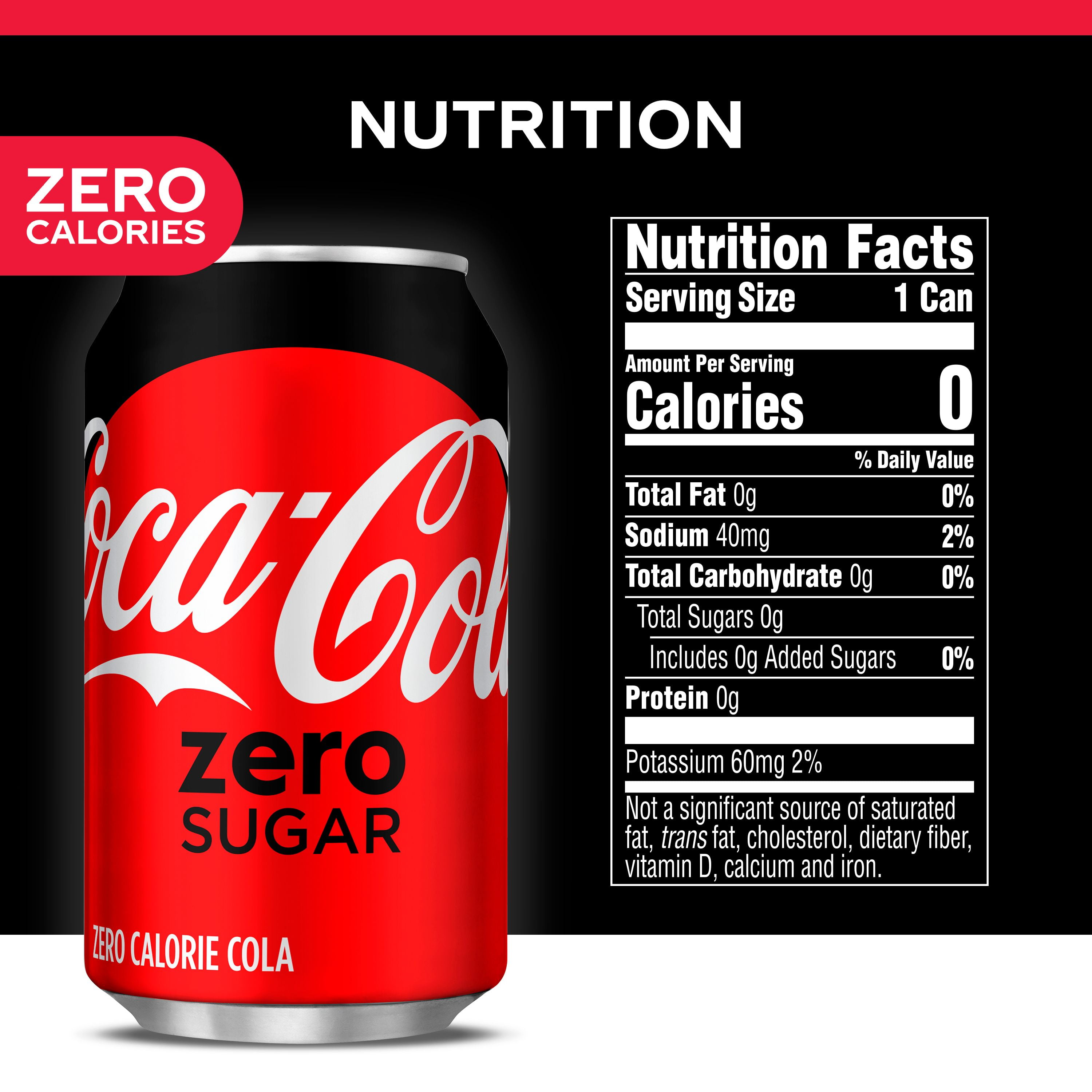 Coca Cola Nutrition Chart