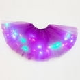 thumbnail image 1 of Women 3 Level Mesh Tulle Skirt Princess Skirt With LED Small Bulb Skirt, 1 of 4