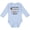 AE-Light Blue, variant on Inktastic My Brother Graduated and I'm Super Proud Boys or Girls Long Sleeve Baby Bodysuit