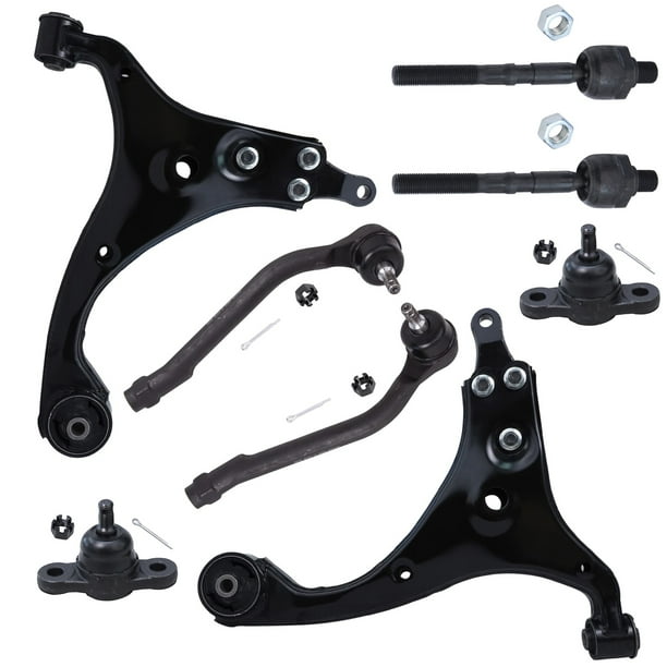 Detroit Axle 8pc Complete Front Lower Control Arm w/ Ball Joints